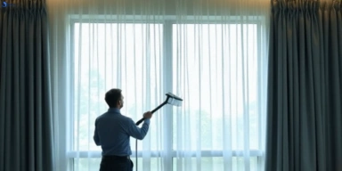 Commercial curtain stain removal service rhodes-nsw hotels offices restaurants